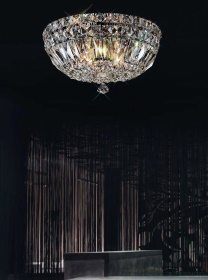 Georgina Crystal Ceiling Lights Diyas Flush Crystal Fittings Georgina Crystal Ceiling Lights Diyas Flush Crystal Fittings